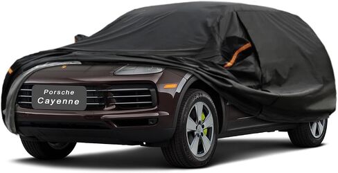 غطاء سيارة مخصص مناسب لسيارة Toyota Highlander (2013-2024) مقاوم للماء للسيارات، حماية من الغبار والثلج من أكسفورد (يتم الشحن من مستودع الولايات المتحدة، التسليم 3-8 أيام) in Kuwait