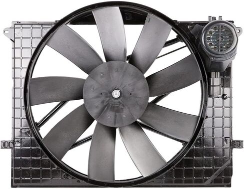 Condenser Or Radiator Cooling Fan Assembly for Mercedes CL500 S430 S500 CL55 - BuyAutoParts 19-20002AN New in Saudi Arabia