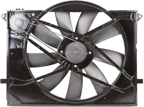 Condenser Or Radiator Cooling Fan Assembly for Mercedes CL500 S430 S500 CL55 - BuyAutoParts 19-20002AN New in Saudi Arabia