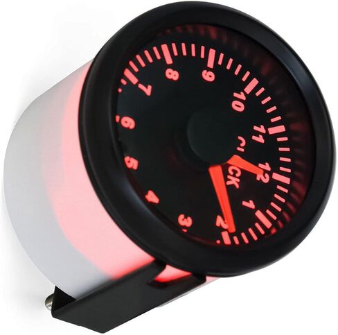 Clock Meter Gauge, 0-12 Hours Format 2'' (52mm) 12V/24V for Marine Boat Yacht Car in Saudi Arabia
