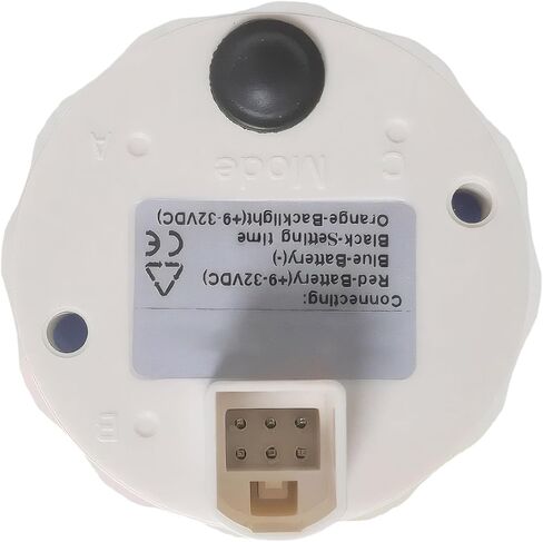 مقياس عداد الساعة، تنسيق 0-12 ساعة 2 بوصة (52 مم) 12 فولت/24 فولت لسيارة يخت القوارب البحرية in Kuwait