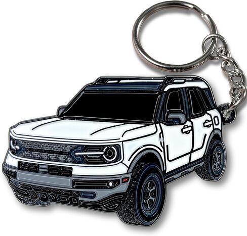 Bronco Sport Keychain compatible with Ford Bronco Sport Accessories 2023 2024 4 door Car Key Chain Fob Cover in Saudi Arabia