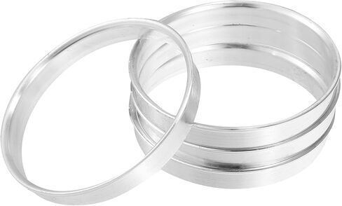 X AUTOHAUX 4pcs OD 73.1mm to ID 58.1mm Aluminum Alloy Car Hub Centric Rings Wheel Bore Center Spacer in Kuwait