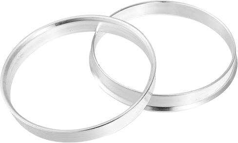 X AUTOHAUX 4pcs OD 73.1mm to ID 58.1mm Aluminum Alloy Car Hub Centric Rings Wheel Bore Center Spacer in Kuwait