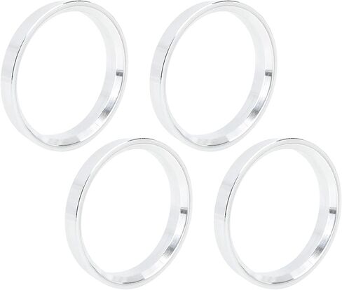 X AUTOHAUX 4 قطع من 65.1 إلى 57.1 ملم من سبائك الألومنيوم محور السيارة حلقات مركزية فاصل تجويف العجلة in Kuwait