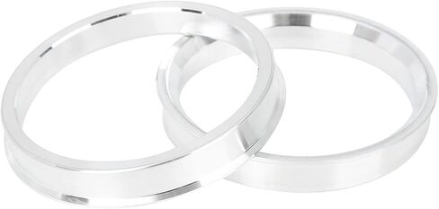 X AUTOHAUX 4 قطع من 65.1 إلى 57.1 ملم من سبائك الألومنيوم محور السيارة حلقات مركزية فاصل تجويف العجلة in Kuwait