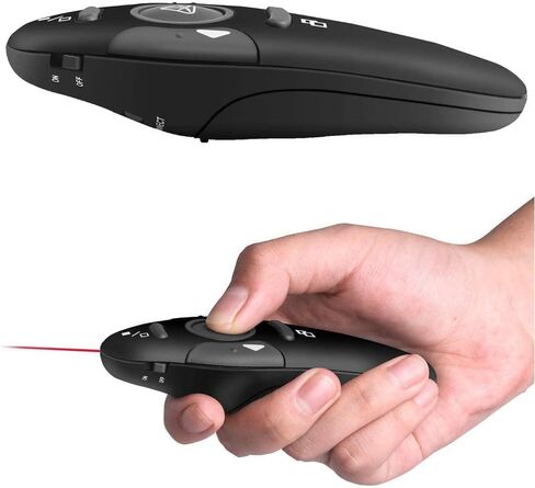 RF 2.4 جيجا هرتز مقدم لاسلكي العرض التقديمي عن بعد USB التحكم باور بوينت PPT الفرس عرض باور بوينت الفرس PPT التحكم عن بعد مؤشر الليزر الشريحة المتقدم دعم ماك in Kuwait