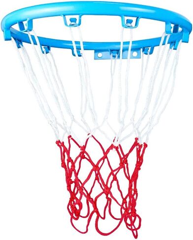 Luwint Kids Custom Basketball Hoop, Heavy Basketball Rim for Children Sports Indoor Outdoor Use, 13.5'' Blue in Saudi Arabia