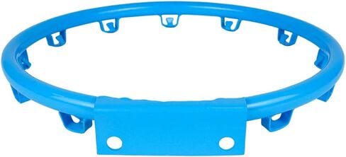 Luwint Kids Custom Basketball Hoop, Heavy Basketball Rim for Children Sports Indoor Outdoor Use, 13.5'' Blue in Saudi Arabia