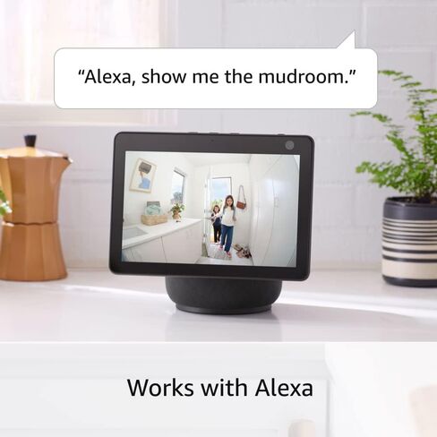 Certified Refurbished Ring Indoor Cam (2nd Gen) | latest generation | 1080p HD Video & Color Night Vision, Two-Way Talk, and Manual Audio & Video Privacy Cover | White in Saudi Arabia