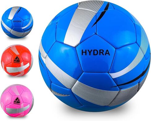 Vizari Hydra Soccer Ball - Adults & Kids Soccer Ball Eye-Catching Design, Best Air Retention, Hard-Wearing TPU Casing, 32-Panel MST Ball in Kuwait