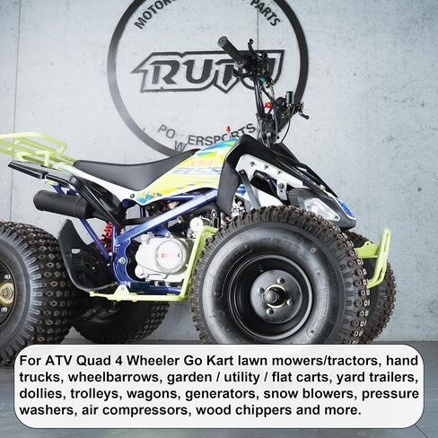 RUTU 18x8.50-8 19X7-8 20X7-8 Inner Tube for ATV Quad 4 Wheeler Go Kart Baja Warrior Mini Bike Lawn Tractor Snow Blower Golf Cart Garden Trailer Heavy Duty Lawn Mower 2 Pack in Saudi Arabia