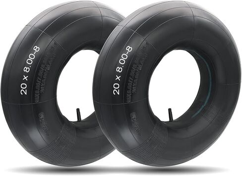 20x8.00-8 أنابيب داخلية، تناسب الاستبدال 18x6.50-8، 18x7.50-8، 18x8.50-8، تناسب الأنابيب الداخلية بشكل عام ساق الصمام المستقيم المتوافقة مع جزازات العشب والجرارات ومنفاخ الثلج وعربات الجولف والحديقة جَرَّار in Kuwait