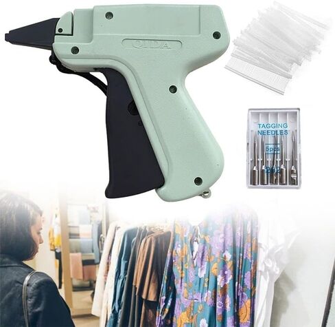 وضع العلامات بندقية + 5 إبرة الصلب + 1000 نظام علامة Kimble Barbs علامة للملابس الملابس الخياطة DIY أدوات حرفية in Saudi Arabia