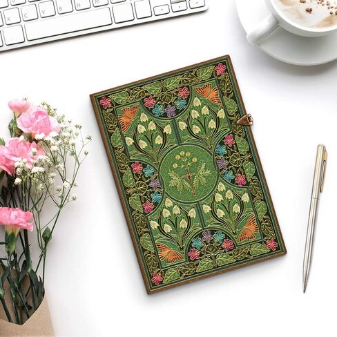 Paperblanks | Poetry in Bloom | Hardcover | Midi | Lined | Clasp Closure | 144 Pg | 120 GSM in Saudi Arabia