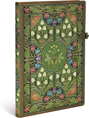 Paperblanks | Poetry in Bloom | Hardcover | Midi | Lined | Clasp Closure | 144 Pg | 120 GSM in Saudi Arabia