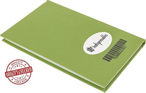 DIY Indispensables US Military Log Record Books 3 Pack 5.25 x 8 Inch 96 Sheets with Rugged Sewn Case Binding Blue Line College Ruled Notebook NSN 7530002223521, Made in USA in Saudi Arabia