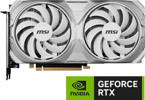 بطاقة رسومات MSI Gaming GeForce RTX 4070 12GB GDRR6X 192-Bit HDMI/DP Nvlink TORX Fan 4.0 Ada Lovelace Architecture (RTX 4070 Ventus 2X White 12G OC) in Saudi Arabia