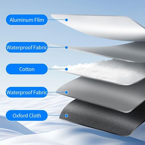 Car Windshield Cover for Ice and Snow Frost Guard Winter Automotive Windshield Protector Car Anti-Snow Cover Accessories for SUV & Truck in Saudi Arabia