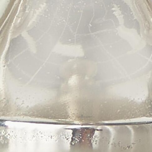 The Novogratz Aluminum Metal Scrolled Candelabra, 14" x 6" x 14", Silver in Kuwait