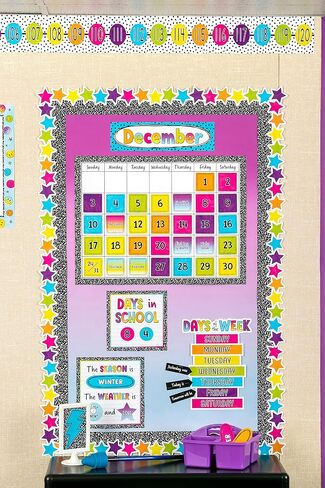 Teacher Created Resources Purple and Blue Color Wash Better Than Paper Bulletin Board Roll in Saudi Arabia