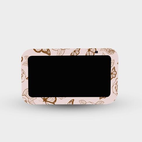 MightySkins Skin Compatible with Amazon Echo Show 5 (Gen 3) - Blue Plaid | Protective, Durable, and Unique Vinyl Decal wrap Cover | Easy to Apply, Remove, and Change Styles in Saudi Arabia