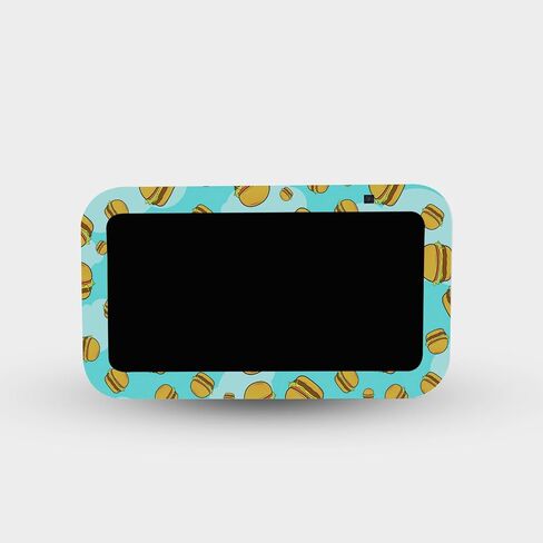 MightySkins Skin Compatible with Amazon Echo Show 5 (Gen 3) - Blue Plaid | Protective, Durable, and Unique Vinyl Decal wrap Cover | Easy to Apply, Remove, and Change Styles in Saudi Arabia