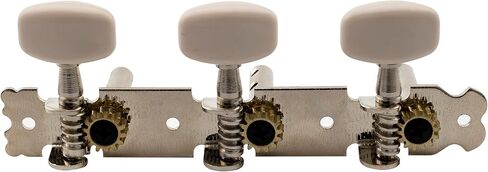 Musiclily 3+3 Acoustic Guitar Tuning Pegs Keys Tuners Machine Heads Set for Folk Guitar,Nickel in Kuwait