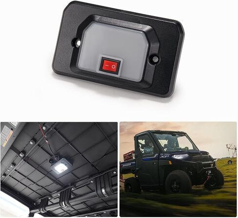 مصباح سقف LED من كيوي ماستر لملحقات 2018-2024 Polaris Ranger 1000، 2022-2024 Ranger SP 570 يحل محل OEM # 2889159 in Saudi Arabia