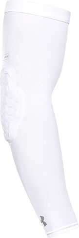 Under Armour Adult Compression Elbow Sleeve Game Day Armor Pro، ملابس نشطة بتقنية HEX، لكرة السلة وكرة القدم والتنس ورفع الأثقال ولاكروس وكروس فيت والمزيد in Saudi Arabia
