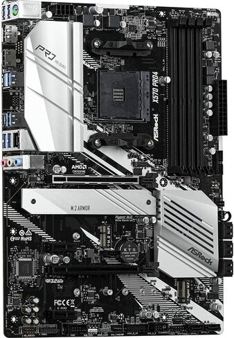 ASRock X570 Pro 4 AM4/4DDR4/HDMI/DP/ATX Motherboard in Saudi Arabia