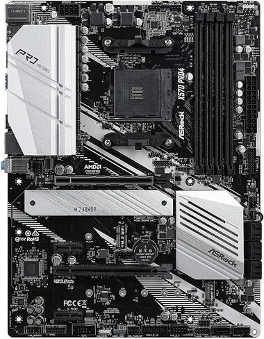 ASRock X570 Pro 4 AM4/4DDR4/HDMI/DP/ATX Motherboard in Saudi Arabia
