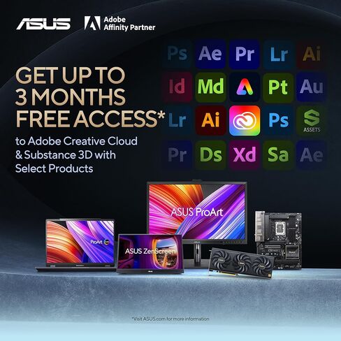 اللوحة الأم ASUS ProArt B550-Creator AMD (Ryzen 5000/3000) ATX (Thunderbolt™ 4، Dual M.2، PCIe 4.0، Dual 2.5 Gb Lan، DisplayPort/HDMI، USB 3.2 Gen 2 Type-A وType-C، ورؤوس RGB) in Kuwait