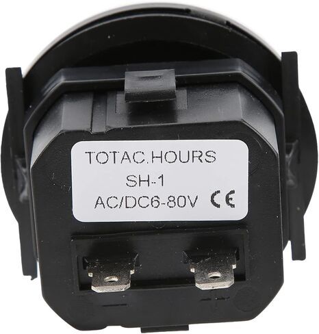 Small Engine Hour Meter, Hour Meter for Marine Generator Tractor Mower Golf cart Forklift (AC/DC 6-80V) in Kuwait