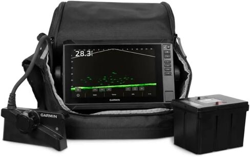 Garmin LiveScope™ Plus Ice Fishing Bundle LI مع Garmin Navionics+ خرائط للولايات المتحدة الداخلية in Saudi Arabia