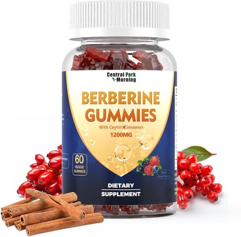 علكات بربارين مع قرفة سيلان 1200 ملغ، علكات فيتوسوم بربارين للنساء والرجال، علكات بنكهة التوت المختلطة in Kuwait