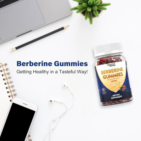 علكات بربارين مع قرفة سيلان 1200 ملغ، علكات فيتوسوم بربارين للنساء والرجال، علكات بنكهة التوت المختلطة in Kuwait