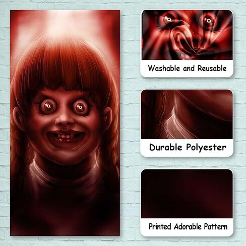 رعب الهالوين راية خلفية خدعة أو علاج القاتل المخيف المخيف ديكور موضوع الإرهاب لمحبي فيلم الرعب زينة حفلات الهالوين حفلة عيد ميلاد لوازم حفلات الصراخ صور كشك الدعائم in Kuwait