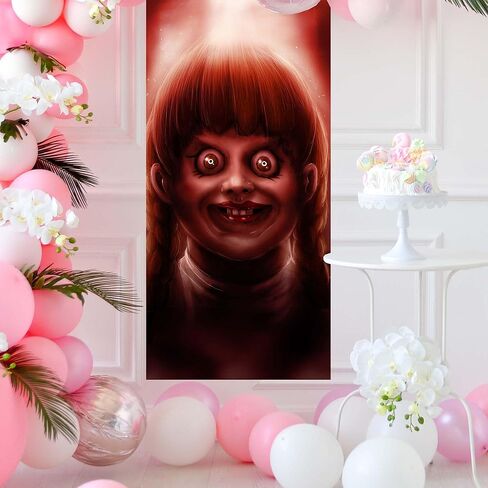 رعب الهالوين راية خلفية خدعة أو علاج القاتل المخيف المخيف ديكور موضوع الإرهاب لمحبي فيلم الرعب زينة حفلات الهالوين حفلة عيد ميلاد لوازم حفلات الصراخ صور كشك الدعائم in Kuwait