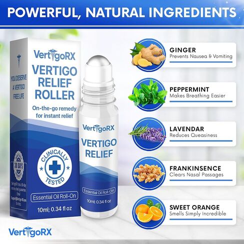 Vertigo Relief Products Bundle | Vertigo Treatment Supporting Dizziness Relief | Vertigo Relief Products for Inner Ear Balance | Cure Vertigo Naturally in Saudi Arabia