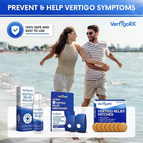 Vertigo Relief Products Bundle | Vertigo Treatment Supporting Dizziness Relief | Vertigo Relief Products for Inner Ear Balance | Cure Vertigo Naturally in Saudi Arabia
