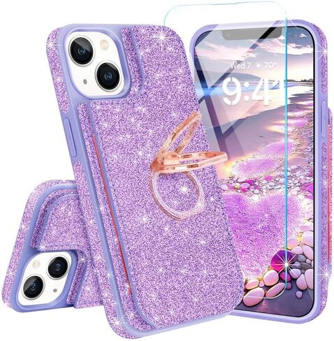 Fingic Compatible with iPhone 14/13 Case Belt Clip Holster Kickstand Slim in Kuwait