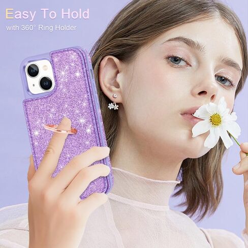 Fingic Compatible with iPhone 14/13 Case Belt Clip Holster Kickstand Slim in Kuwait