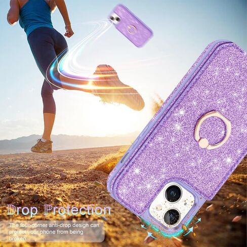 Fingic Compatible with iPhone 14/13 Case Belt Clip Holster Kickstand Slim in Kuwait