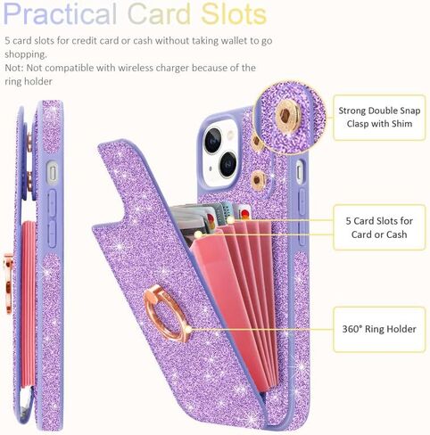 Fingic Compatible with iPhone 14/13 Case Belt Clip Holster Kickstand Slim in Kuwait
