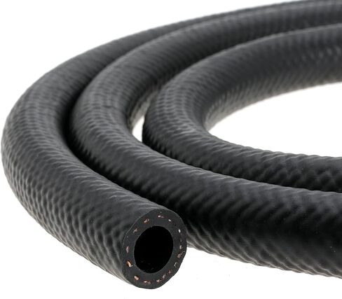 خرطوم خط الوقود 3/8 بوصة 10 قدم لزيت محرك الديزل الحيوي يعمل بالديزل والجازولين لمحركات أنظمة الوقود 10 أقدام 300 رطل لكل بوصة مربعة أسود in Kuwait