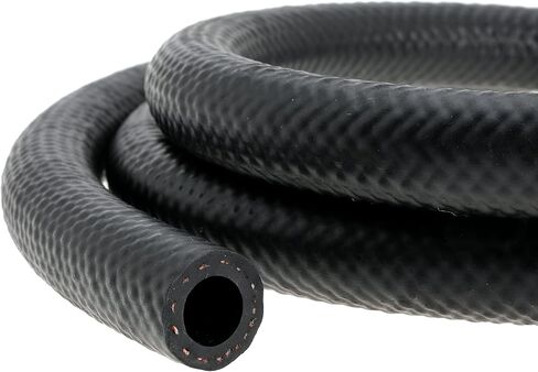 خرطوم خط الوقود 3/8 بوصة 10 قدم لزيت محرك الديزل الحيوي يعمل بالديزل والجازولين لمحركات أنظمة الوقود 10 أقدام 300 رطل لكل بوصة مربعة أسود in Kuwait