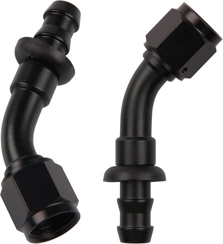 مجموعة خط الوقود 25FT 6AN 3/8 بوصة NBR خرطوم الوقود المطاطي EFI LS خط حقن الوقود مع 14 قطعة AN6 طقم محول تركيب خرطوم الوقود الدوار لمقايضات وتحويلات LS in Kuwait