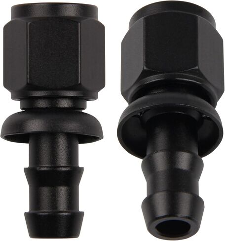 مجموعة خط الوقود 25FT 6AN 3/8 بوصة NBR خرطوم الوقود المطاطي EFI LS خط حقن الوقود مع 14 قطعة AN6 طقم محول تركيب خرطوم الوقود الدوار لمقايضات وتحويلات LS in Kuwait