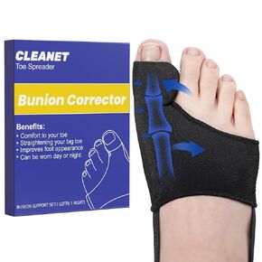 2 Pcs Adjustable Bunion Corrector for Women & Men Big Toe Straightener-Bunions Correction Splint-Bunion Pads for Bunion Relief-Hallux Valgus Pain Relief,Comfortable & Breathable for Day/Night Support